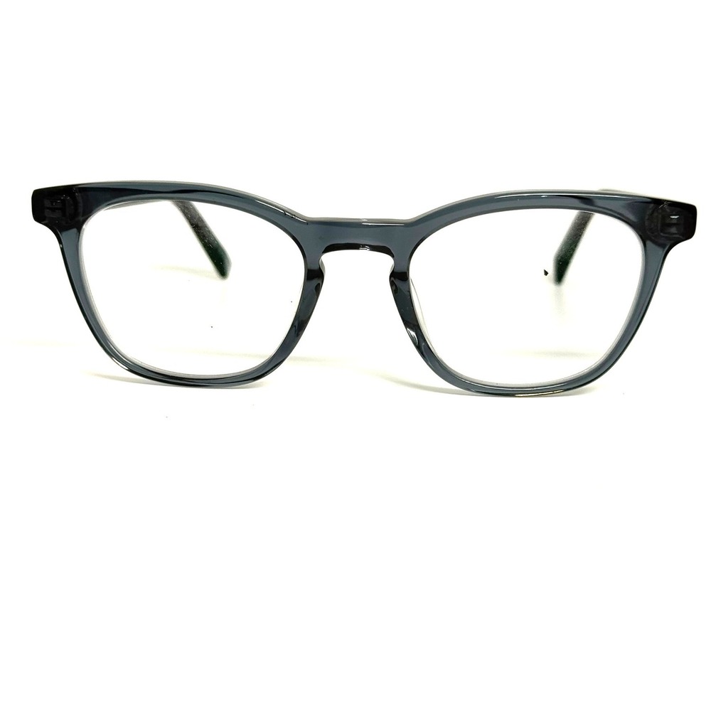 Warby Parker Turner W 370 Blue Grey Eyeglass Frames‎ 48-20-142 Square Acetate